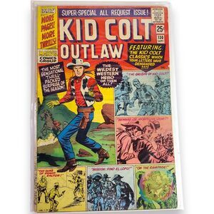 1966 Kid Colt Outlaw #130 Marvel Origin Comic